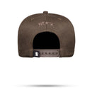 Boné Snapback Basic Marrom Café