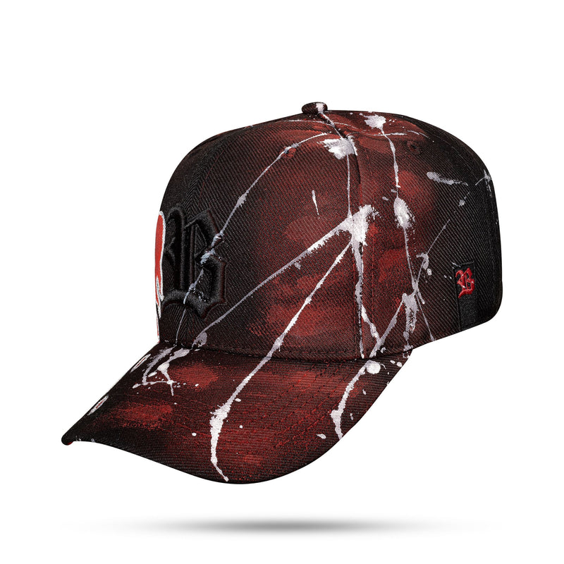 Boné Snapback Black To Red Limited 1/1