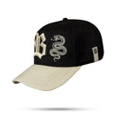 Boné Snapback Preto Snake Off White
