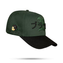 Boné Snapback Verde Musgo Oriental