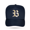Boné Snapback Azul Marinho Golden Logo