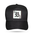 Boné Snapback Preto Gallant Holográfico Prata