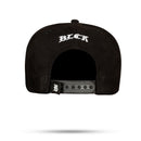Boné Snapback Suede Preto Tiger Oriental