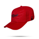 Boné Snapback Vermelho Wings Holográfico Prime