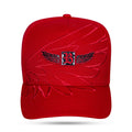 Boné Snapback Vermelho Wings Holográfico Prime