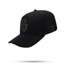 Boné Snapback Nobuck All Black Verniz