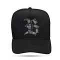 Boné Snapback Nobuck All Black Verniz