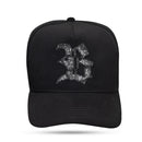Boné Snapback Nobuck All Black Verniz
