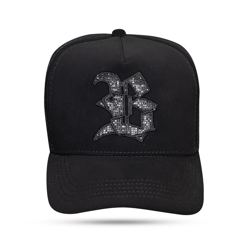 BACK BONE 新品　キャップ Boné Snapback Nobuck All Black Verniz