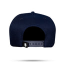 Boné Snapback Azul Marinho Logo Vinyl Silver
