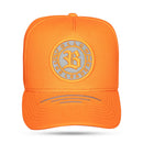 Boné Snapback Laser Cut Follow Orange Fluor