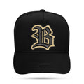 Boné Snapback Nobuck Shine Gold