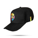Boné Snapback Preto Smile Flowers