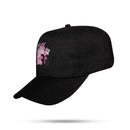 Boné Snapback Preto Flowers Graffiti