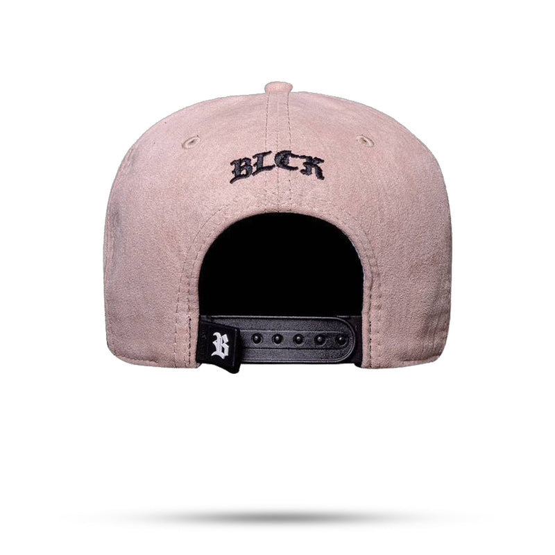 Boné Snapback Follow Suede Salmão