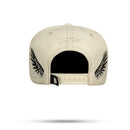 Boné Snapback Off White Suede New Wings Piano
