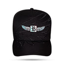 Boné Snapback Preto Wings Holográfico Prime