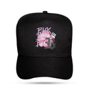 Boné Snapback Preto Flowers Graffiti