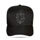 Boné Snapback Preto Brasil Brasão