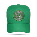 Boné Snapback Follow Verde Bandeira Contra Aba Resping