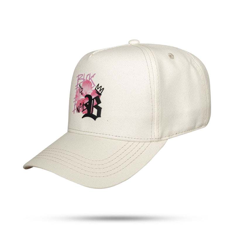 Boné Snapback Off White Flowers Graffiti