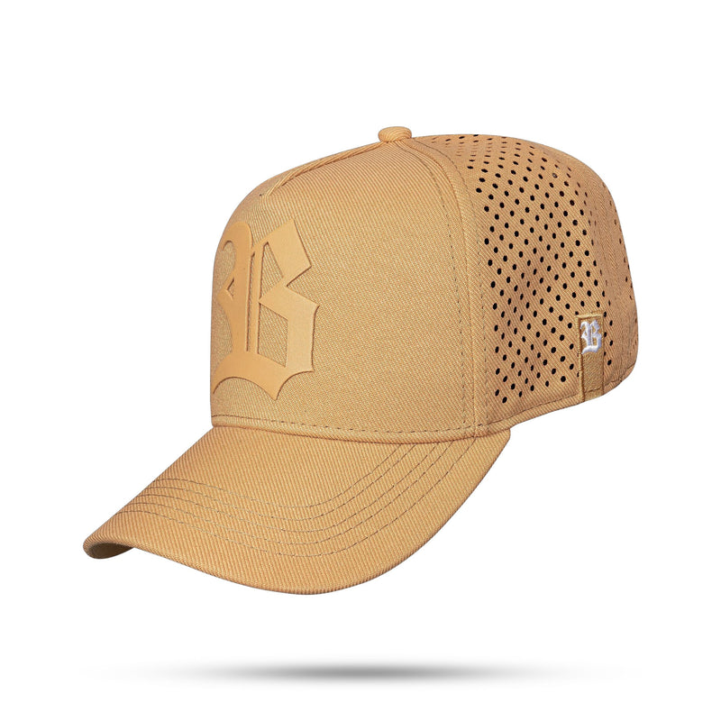 Boné Snapback Trucker Laser Caramelo
