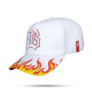 Boné Snapback Branco Fire
