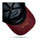 Boné Snapback Suede Vinho Wave
