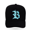 Boné Snapback Nobuck Preto Flame
