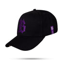 Boné Snapback Preto Flame Roxo