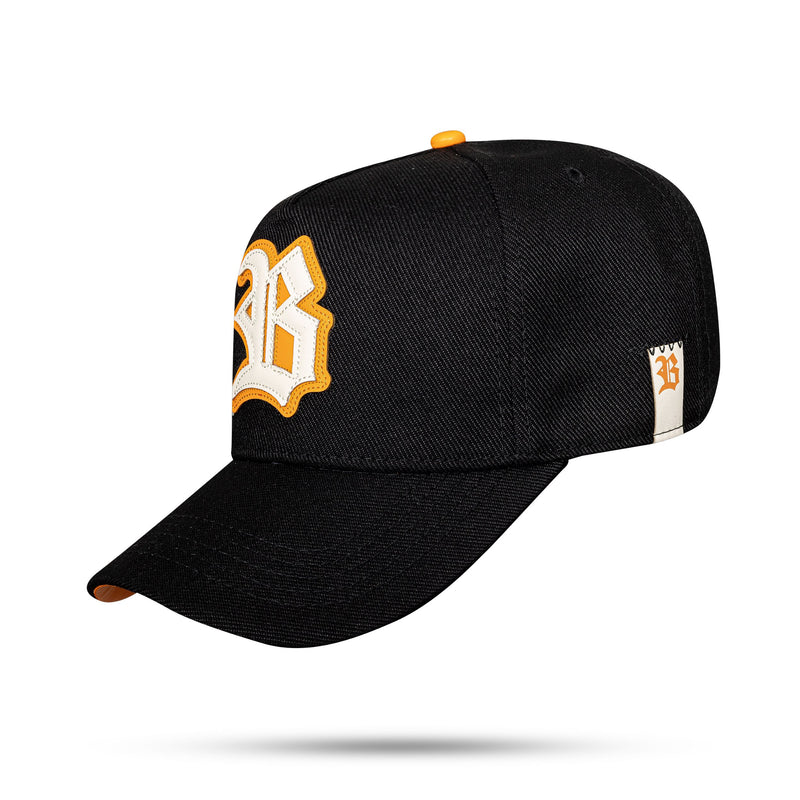 Boné Snapback Preto Deluxe