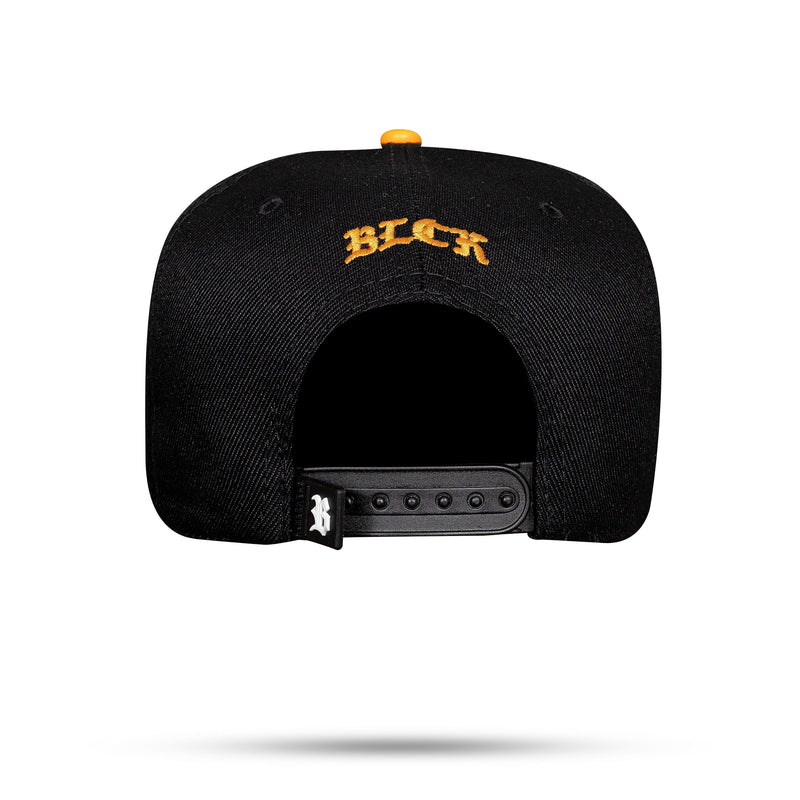 Boné Snapback Preto Deluxe