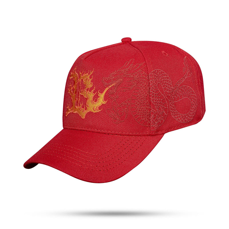 Boné Snapback Dragon Fire Vermelho