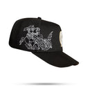 Boné Snapback Preto Santo Guerreiro Corinthians