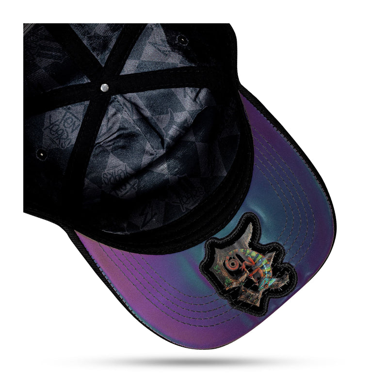 Boné Snapback Preto IA Camaleão