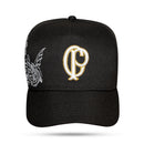 Boné Snapback Preto Santo Guerreiro Corinthians