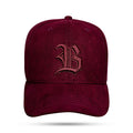 Boné Snapback Suede Vinho 2.0