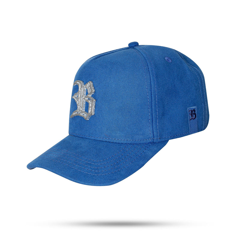 Boné Snapback Suede Azul BLCK Flow