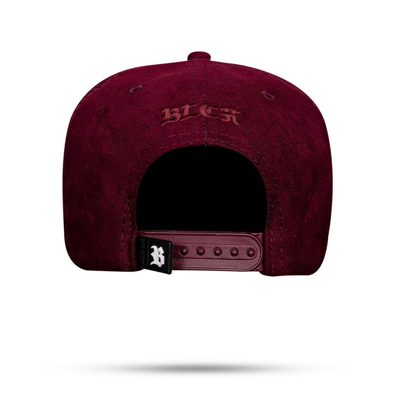 Boné Snapback Suede Vinho 2.0