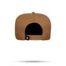 Boné Snapback Caramelo Metal Brushed Gold