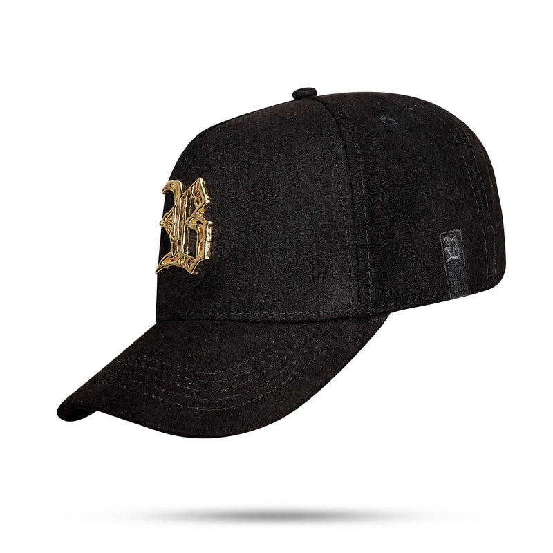Boné Snapback Suede Preto BLCK Flow