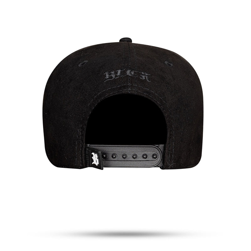 Boné Snapback Suede Preto BLCK Flow