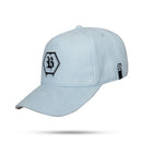 Boné Snapback Suede Azul Claro Hex
