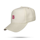 Boné Snapback Off-White Basic Colors Logo Rosa
