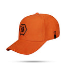 Boné Snapback Suede Laranja Hex