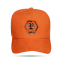 Boné Snapback Suede Laranja Hex