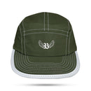 Boné Five Panel Strapback Verde Wings