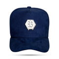 Boné Snapback Azul Marinho Suede Hex