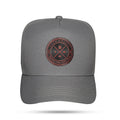 Boné Snapback Cinza Trend Vermelho