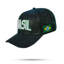 Boné Snapback Verde Azulado Shine BRASIL